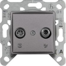 Berry Store Life Granit Grisi Tv Sat Sonlu Mekanizma ve Kapak