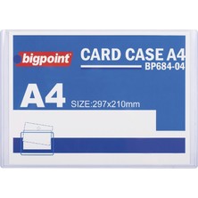 Bigpoint A4 Poşet Dosya 10'lu Şeffaf Renkli Ölçü: 297x210mm Düzenleyici