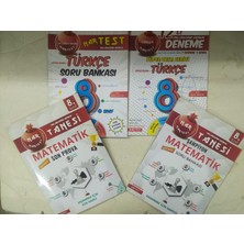 Nartest Yayınevi Fen Liselerine Hazırlık 8. Sınıf Nar Türkçe Soru Bankası+ Deneme+Nartest Yayınevi 8. Sınıf Nar    Matematik Soru Bankası   Son Prova