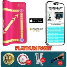 Teknik Mat Teknikmat Platinum Pro 120 Futbol Eğitim Videosu Ömür Boyu - Futbol Topu- Futbol Matı ve Kaydırmaz Çorap Dahil