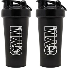 Cool Plastik Cool Shaker Gym 650 cc (Siyah+Siyah)