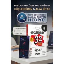 Ankara Yayıncılık 8. Sınıf Türkçe Güçlendiren 32 Haftalık Deneme + 199 Tl Seviye Tespit ve Kitap Öneri Asistanı Hediye (Yeni Baskı)