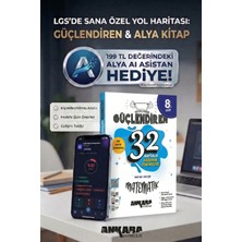 Ankara Yayıncılık 8. Sınıf Matematik Güçlendiren 32 Haftalık Deneme + 199 Tl Seviye Tespit ve Kitap Öneri Asistanı Hediye (Yeni Baskı)