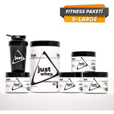 Just Nutrition Fitness Paketi - X-Large (Protein+Bcaa+Glutamine+Arginine+Creatine+1 Hediye)
