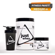 Just Nutrition Fitness Paketi - Medium 4 (Protein+Arginine+1 Hediye)