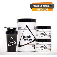 Just Nutrition Fitness Paketi - Medium (Protein+Bcaa+Creatine+1 Hediye)