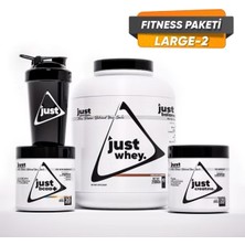 Just Nutrition Fitness Paketi - Large 2 (Protein+Bcaa+Creatine+1 Hediye)