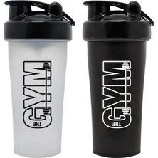 Cool Plastik Cool Shaker Gym 650 cc (Beyaz+Siyah)