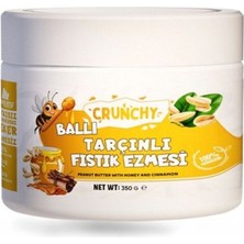Mustang Nutrition Crunchy Ballı Tarçınlı Fıstık Ezmesi 350 gr