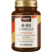 Bigjoy Vitamins Vitamin B-50 Complex 60 Kapsül