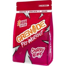 Grenade Pre-Workout Kiraz Aromalı Sporcu Takviyesi Toz 330G | 40 Servis | Antrenman Öncesi