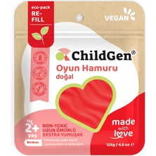 Doğal Oyun Hamuru - Vakumlu Kartuş Paket - (Ecopack-Refill)