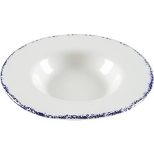 Nisar Store Seramik Çay Tabağı- Lacivert