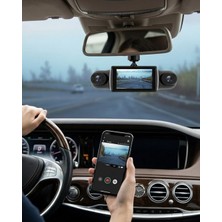 Wifi Destekli Araç Içi Kamera 170 Derece Geniş Açılı ve Loop Kayıt Özellikli