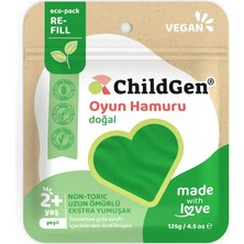 Doğal Oyun Hamuru - Vakumlu Kartuş Paket - (Ecopack-Refill)