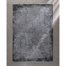 Madame Coco Gaspard Iplik Boyalı Kadife Halı - Lacivert/bej - 160X230 cm
