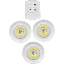 Nisar Store Kumandalı Işık Ayarlanabilir 3'lü LED Işık