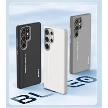 Nisar Store Blueo Galaxy S25 Uyumlu Premium Siyah Deri Telefon Kılıfı