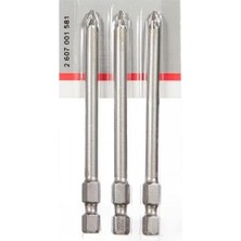 Nisar Store Professional Vidalama Ucu, Gri, 3 Adet