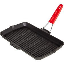 Berry Store Izgara Tava, Dikdörtgen, 21X36 Cm, Döküm Demir