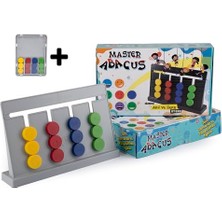 HDY Store Master Abacus Rubik Abaküs Montessori Zeka Oyunu Renk Algoritma Oluşturuculu