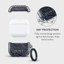 Nisar Store Burga Airpods 4 ile Uyumlu Kılıf, Drifting Shores
