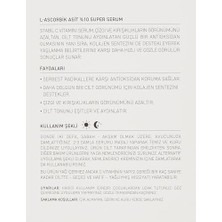 Berry Store C Vitamin Aydınlatıcı ve Ton Eşitleyici Yüz Serumu 30 ml %10 Ascorbic Acid