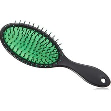 Nisar Store Vegas Oval Saç Firçasi (Siyah -Renkli) 1 Paket