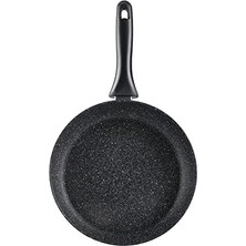 Berry Store Alya 7 Parça Granit Tencere Seti - Siyah