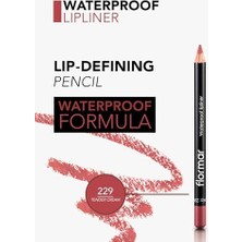 Berry Store Yüksek Pigmentli & Mat Bitişli Suya Dayanıklı Dudak Kalemi 229 Tender Cream