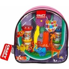 Berry Store Crafy Oyun Hamur Set Crafy Sırt Çantası 4X50GR 2r