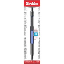 Nisar Store Graphx Versatil Kalem 0.7mm Mavi