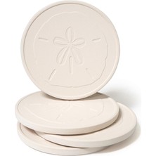 Nisar Store "EC900 Emici Altlık, 4 – 1/4 Inç," Kum Dollar, Set 4