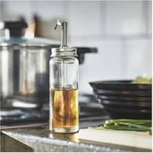 Berry Store 1 Cıtronhaj Yağdanlık Cam-Paslanmaz Çelik 16 cm 20553207 Metalik 100 ml Cam