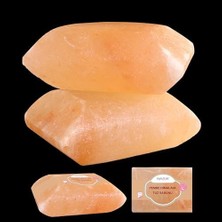 Berry Store Bitkisel Himalaya Tuz Sabunu 300-350 gr x 2 Adet Zengin Mineralli Doğal Saf Pembe Himalaya Kaya Tuzu Sabunu Doğal Peeling