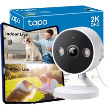 Nisar Store C120, 2k 4mp Qhd, Starlight Sensör ile Renkli Gece Görüşü, Mıknatıslı Gövde, Bebek Ağlaması Tespiti, Yapay Zeka Desteği, Dahili Spot Işığı, Iç Mekan/dış Mekan Kablosuz Güvenlik Kamerası
