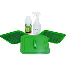Nisar Store Bokashi Kompost Kovası 500 ml Sıvılı Set 18 Litre – 18SGL