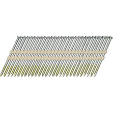 Nisar Store Hpt Çerçeveleme Çivileri | 3-1/4 Inç X.131 | Tam Yuvarlak Başlı | Brite, Basic | Plastik Şerit | 1000 Adet | 2011SHPT