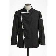 Mekaizen Chef Ceketi – Profesyonel Aşçı Üniforması, Aşçı Gömleği Aşçı Forması Nakış Hediyeli