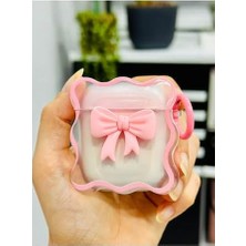 Nisar Store 1. Nesil ve 2. Nesil ile Uyumlu Tasarım Kalın Koruyucu Silikon Kılıf - Pinkkurdele