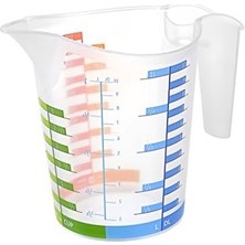 NY Home Kullan At Market Plastik Ölçü Kabı 1000ML 123X100X126 mm 1 Adet
