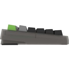 Nisar Store HK610 Gateron Switch Rgb LCD Tri-Mode Kablosuz/bluetooth%75 Gaming Klavye
