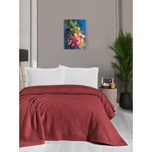 NY Home Waflle Desenli Pike, BATTANIYE,%100 Pamuk, Kalın Iplik, Yumuşak, Çift Kişilik 220 * 240