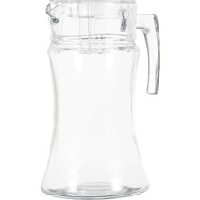 Nisar Store Azur Şeffaf Akrilik Kapaklı Sürahi - Tekli - 1400CC