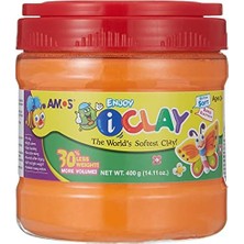 Nisar Store IC400BK-OR Proje Hamuru I-Clay 400 Gr, Turuncu