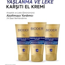 NY Home Bioder Yaşlanma Karşıtı El Bakım Kremi 50 ml – Spf 15 Koruma, Alfa Arbutin, Koenzim Q10, Kolajen ve C Vitamini Içerikli Nemlendirici