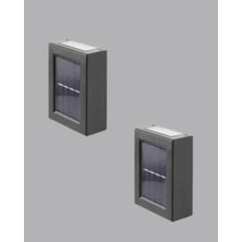 Güneş Enerjili LED Duvar Aydınlatması - EM002Z-7U1AM3