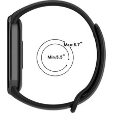NY Home Mi Band 8 ile Uyumlu Saat Kayışı Mi Band 8 Ile Uyumlu Kaliteli Termoplastik Kordon