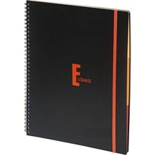 Nisar Store Elegance A4 Defter Çizgili 160 Sayfa Spiralli