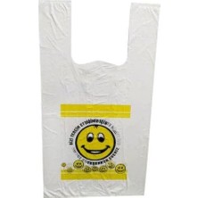 Nisar Store Baskılı Rulo Atlet Market Manav Poşet Orta Boy 120 Adet